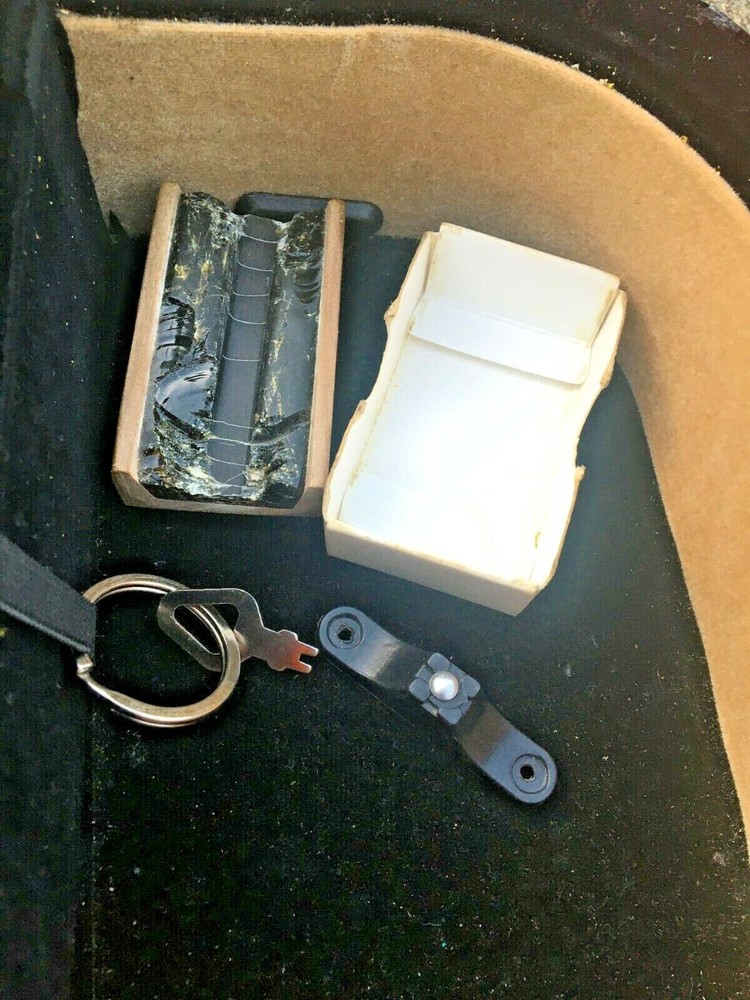 Violin Case Bag Zipper Backpack Strap Softcover Black Cloth Plastic Handle