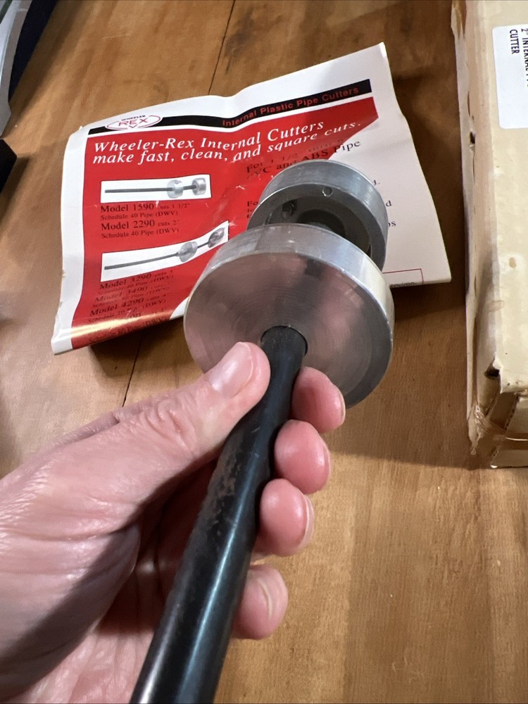 Wheeler -Rex 2” Internal Plastic Pipe Cutter