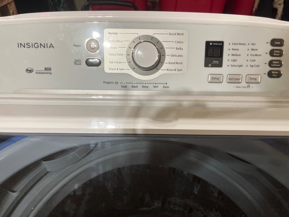 electric washer and dryer set used