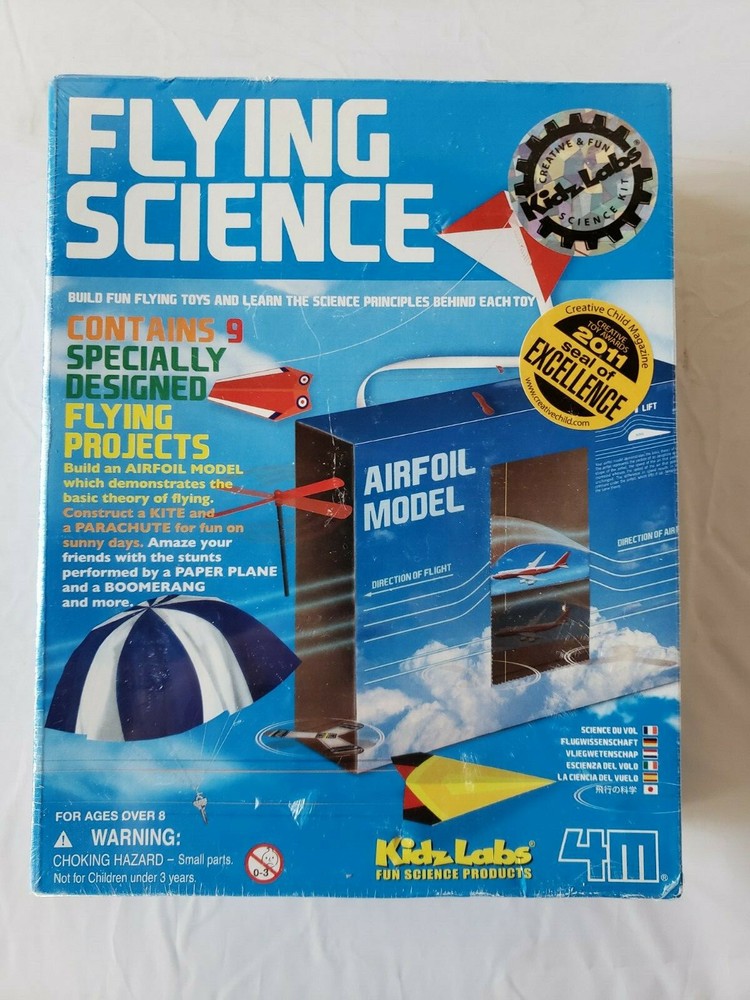 4M Kidz abs Flying Science SEALED