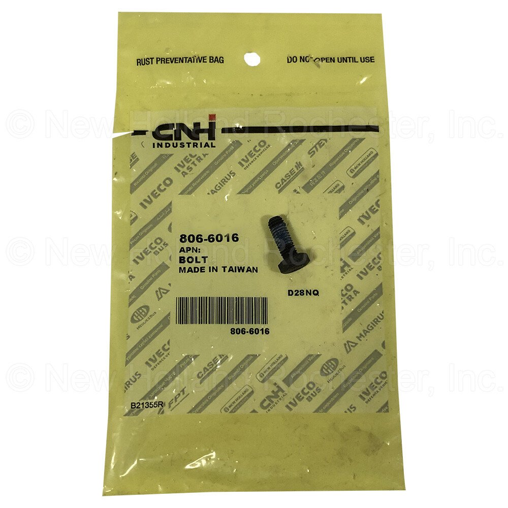 New Holland Bolt Part # 806-6016