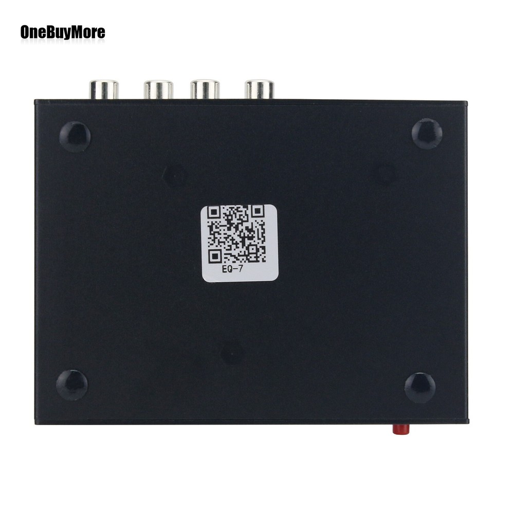 EQ-7 Headphone Amp 7 Band Equalizer Amplifier + USB DC Cable for PC Cellphone