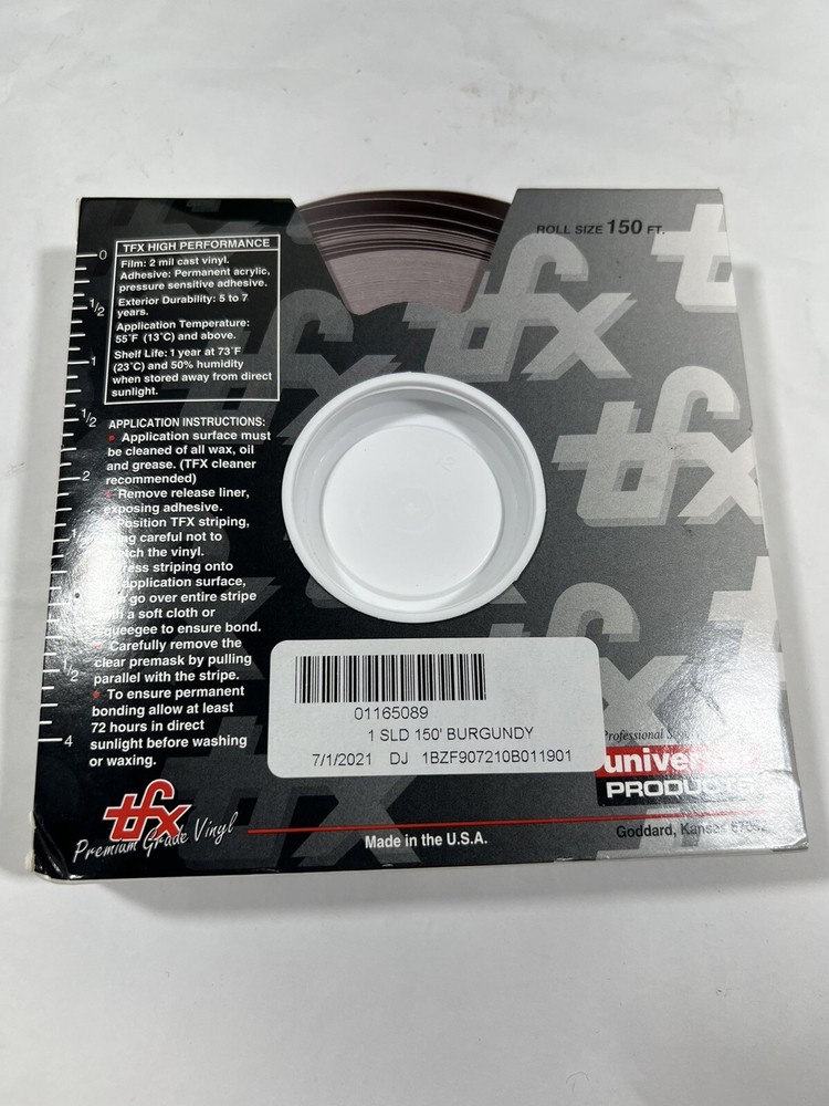 tfx A Premium grade vinyl 1 sld 150 Burngundy