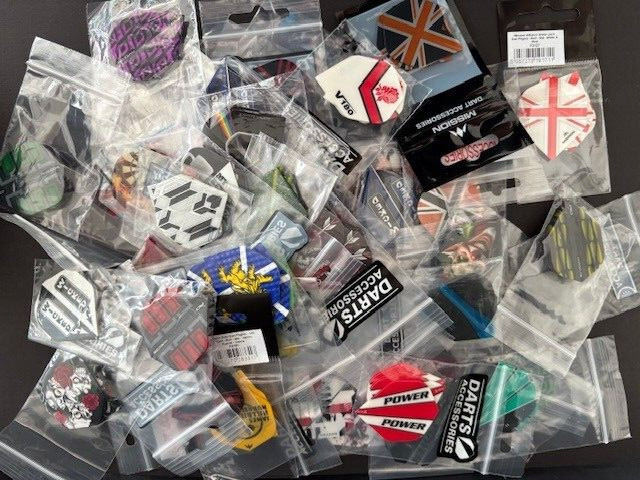 20 Sets Assorted (Random) Standard Dart Flights
