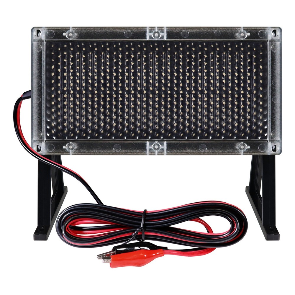 Mighty Max 6V SOLAR PANEL CHARGER WITH ALLIGATOR CLIPS