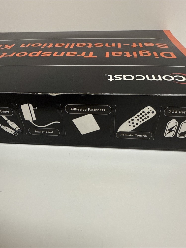 Comcast DCI105COM1 Digital Transport Adapter Self-Installation Kit Sealed Inside