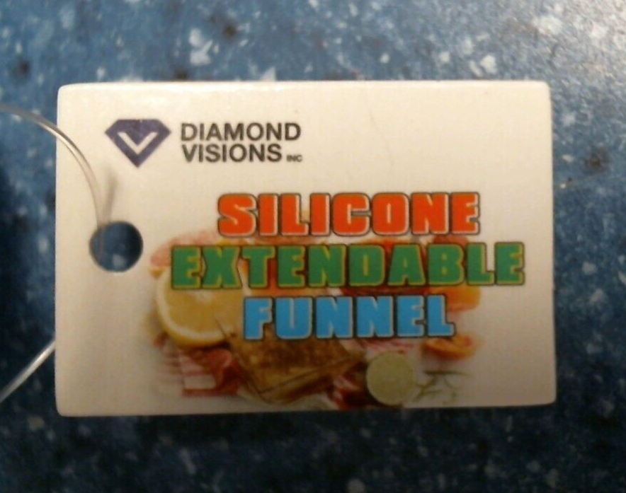 Diamond Visions PURPLE Silicone Extendable Funnel (11-1512) FS