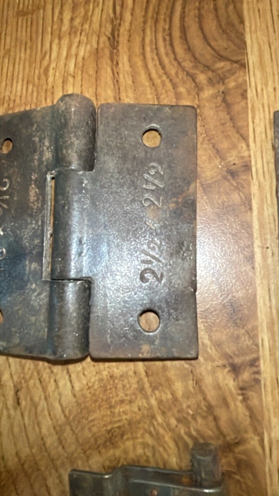 5 Vintage Door Hinges