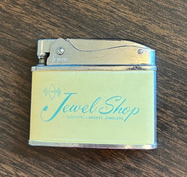Vintage Penguin Standard Lighter Engraved  NOT TESTED
