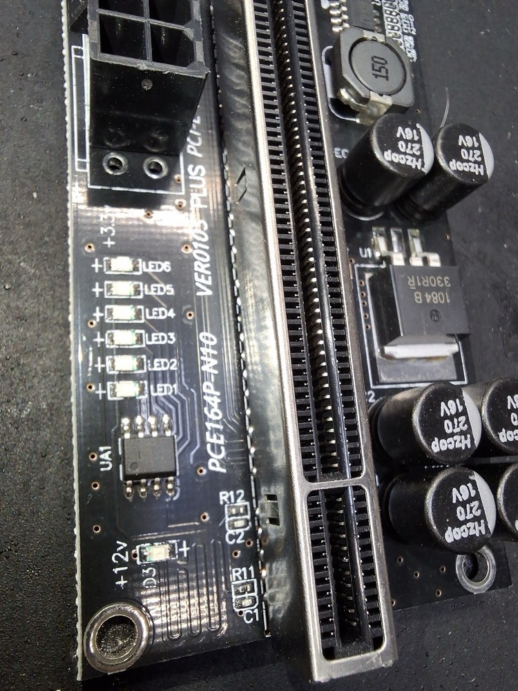 PCI-E 1x to 16x Powered USB 3.0 GPU Riser Extender Adapter Card for GPU Mining