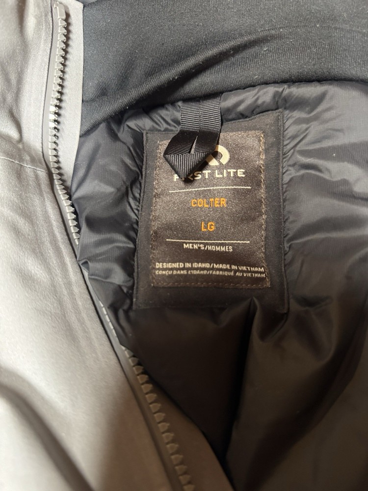 First Lite Ash Gray Colter Hunting Parka-L