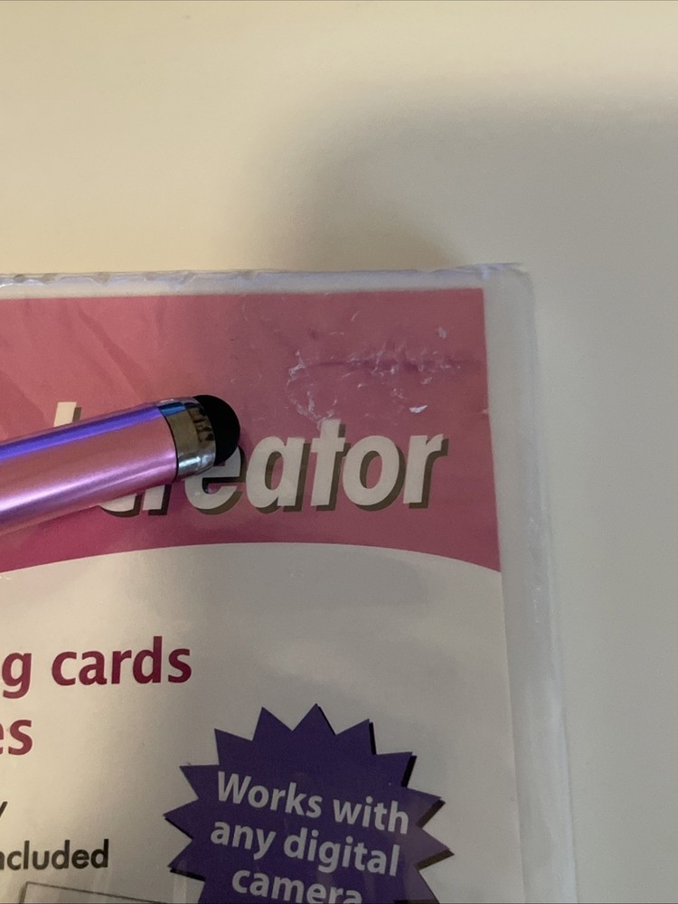 Arcsoft Greeting Card Creator for Windows Mac Software CD