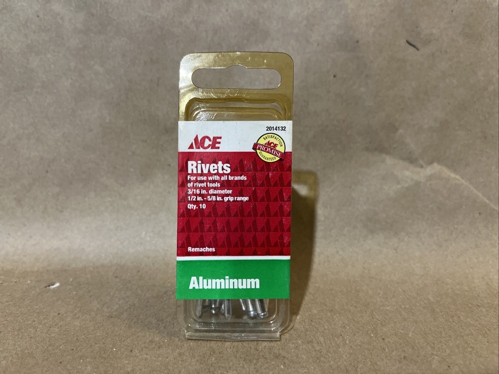 Ace Rivets 2014132 3/16” in Diameter