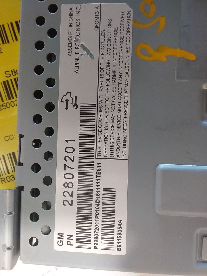 2010-2017 GMC Terrain Dash Mounted Lower 7" Display Screen