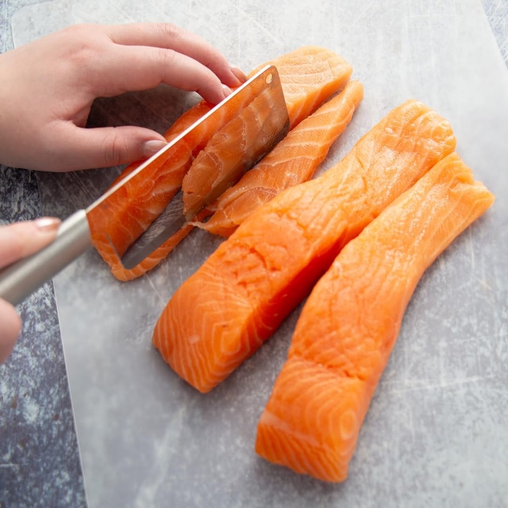 Cutlery Chefs Dicer Knife Silver Handle