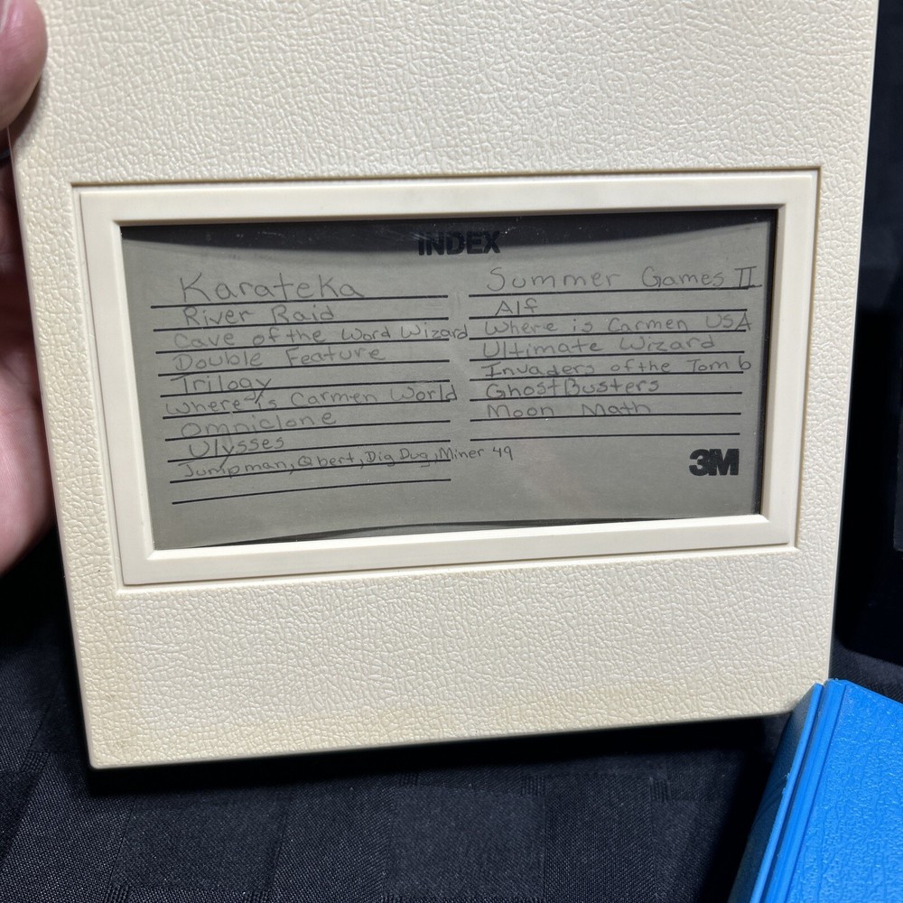 3 Floppy Disk Storage Containers With Games And ?