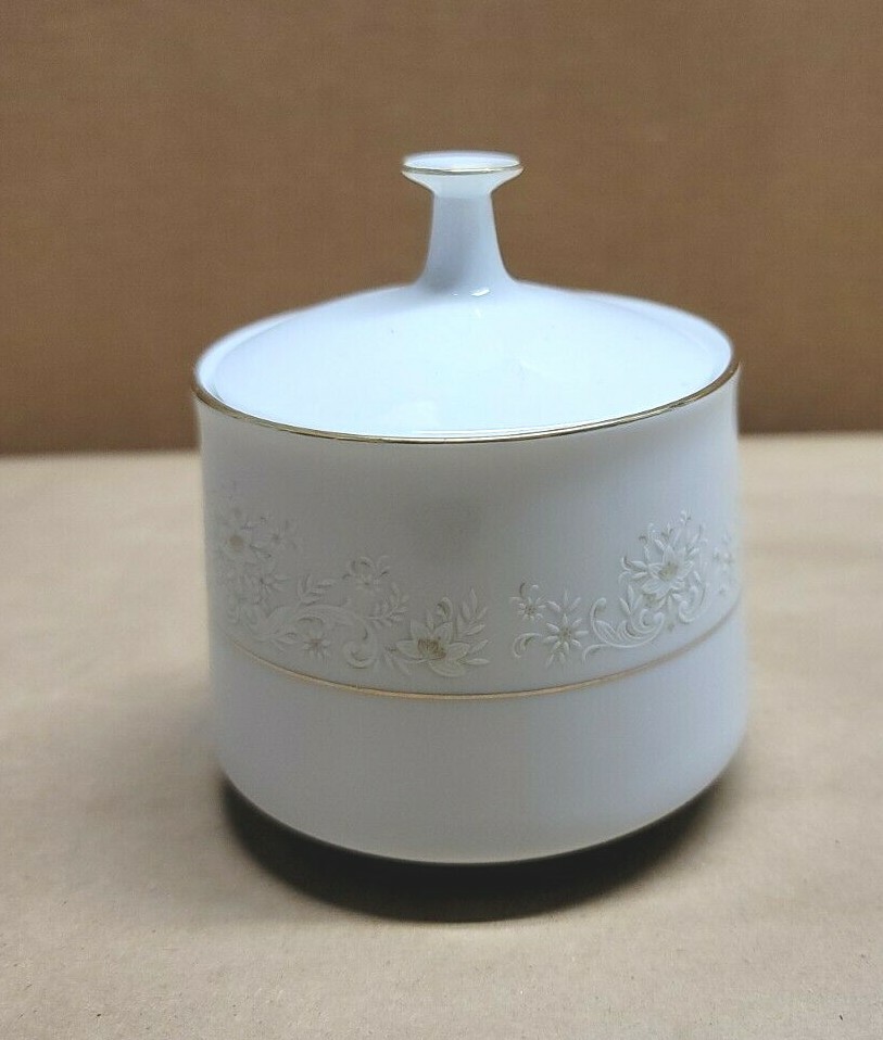 Noritake Dearest #2034 Creamer & Sugar Bowl