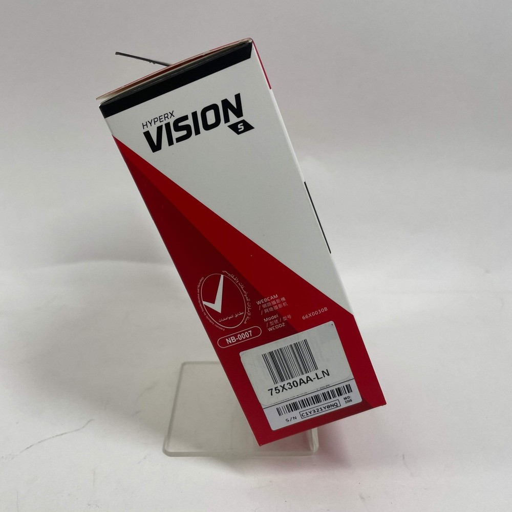 New HyperX Vision S High-Performance 4K Webcam WC0002 (Open Box)