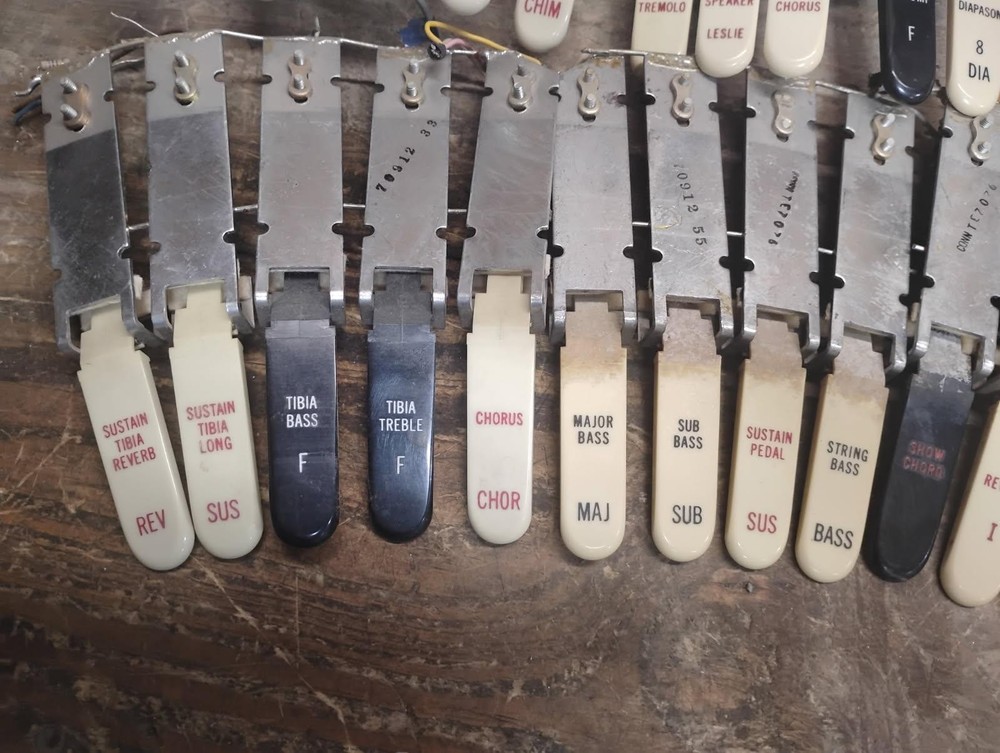 Vintage Conn Organ Tabs! MAKE OFFER!