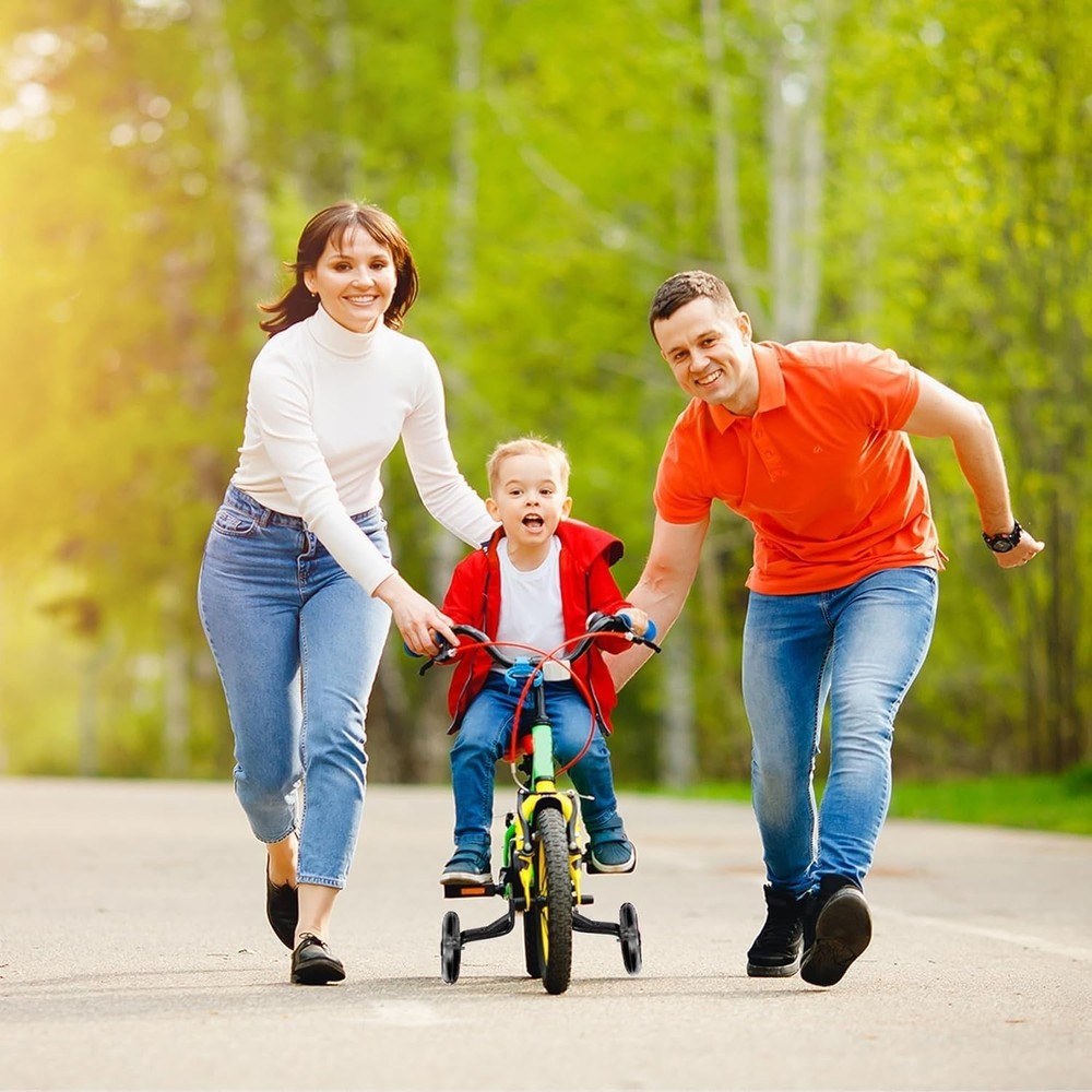 Stylish and Sturdy Training Wheels for Children - Includes Decorative Elements