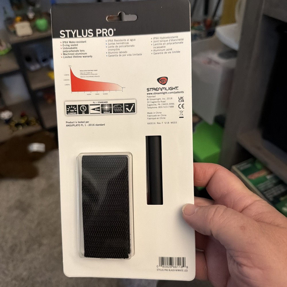 Streamlight Stylus Pro Flashlight w/2 (AAA Batteries)