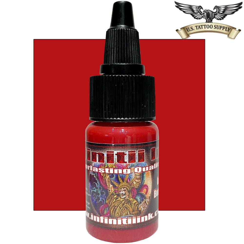 Infinitii Premium Quality Tattoo Ink - Bombshell Red