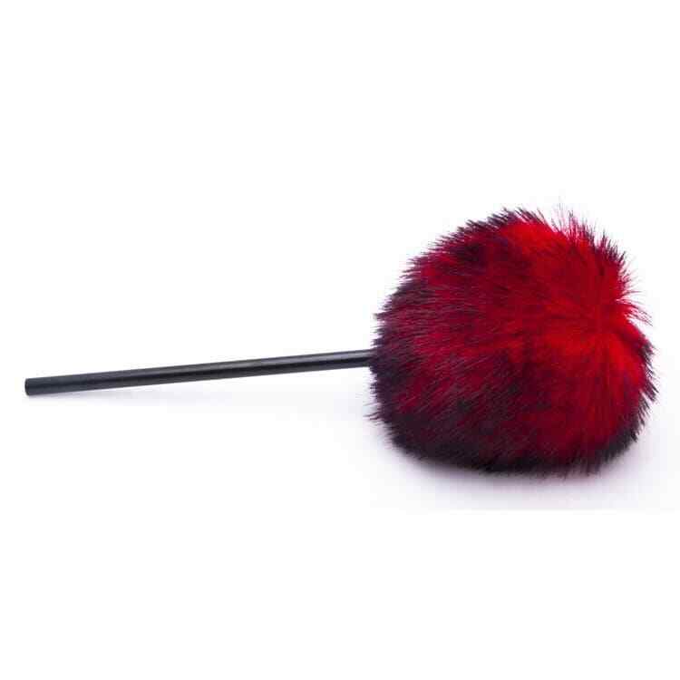Danmar Furry Kick Beater, Red, Black Shaft
