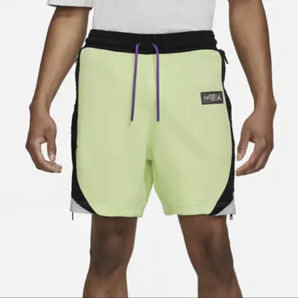 Jordan 23 Engineered Fleece Shorts Green Size Small Mens