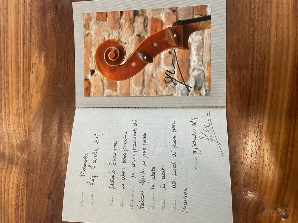 4/4 Fine Handmade Edgar Russ Workshop Cello, Cremona 2017