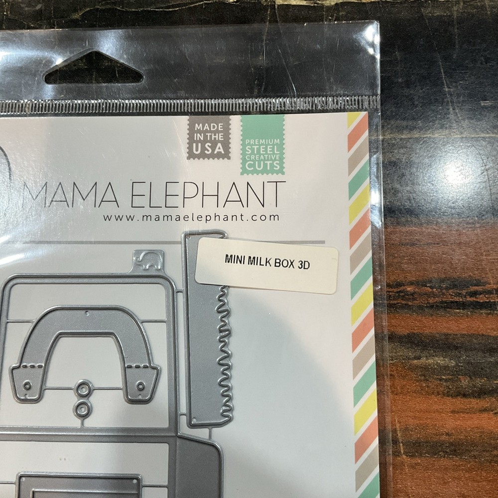 Mama Elephant Creative Cuts - MINI MILK BOX 3D