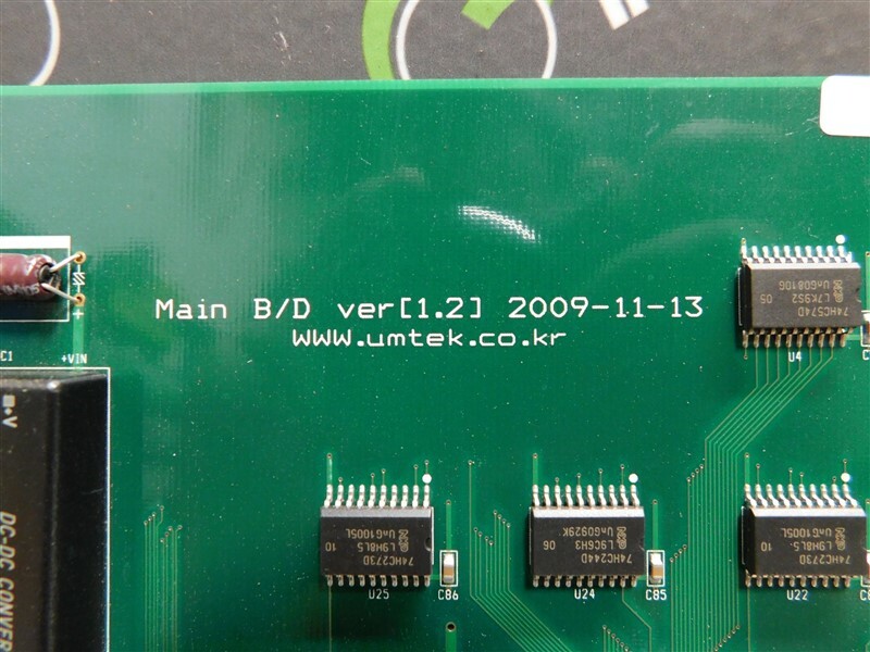 USED Umtek Main Control Board Ver. 1.2