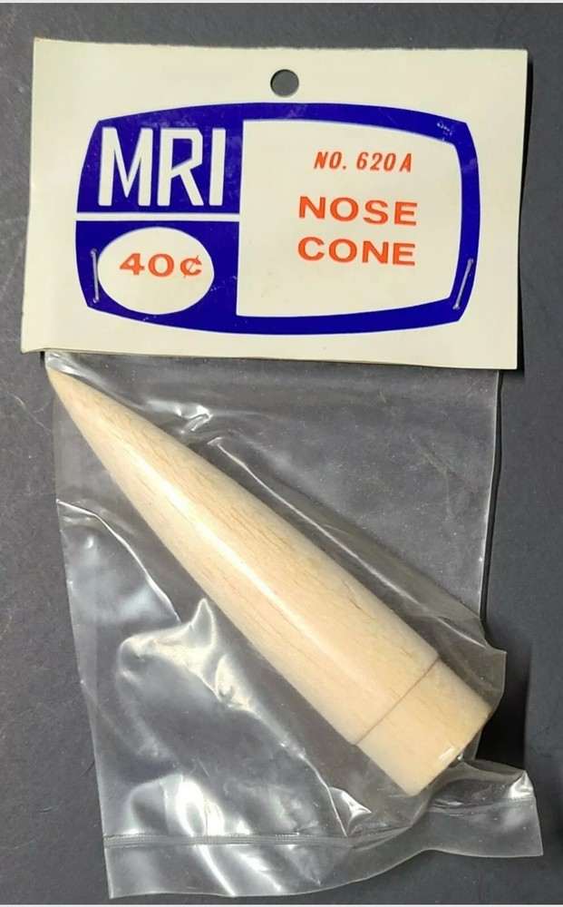 Model Rocket Industries flying model rocket Lepus nose cone MRI model rocket New