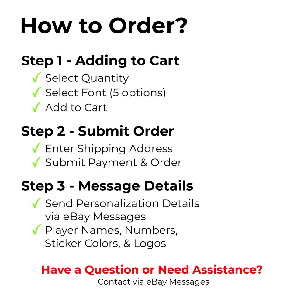 Personalized Hockey Stickers Bundle | Custom Stick, Numbers, and Logo Decals