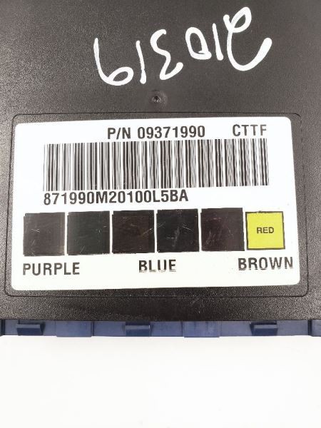BCM Body Control Module PN:9371990 OEM 2000 Chevrolet Silverado 1500