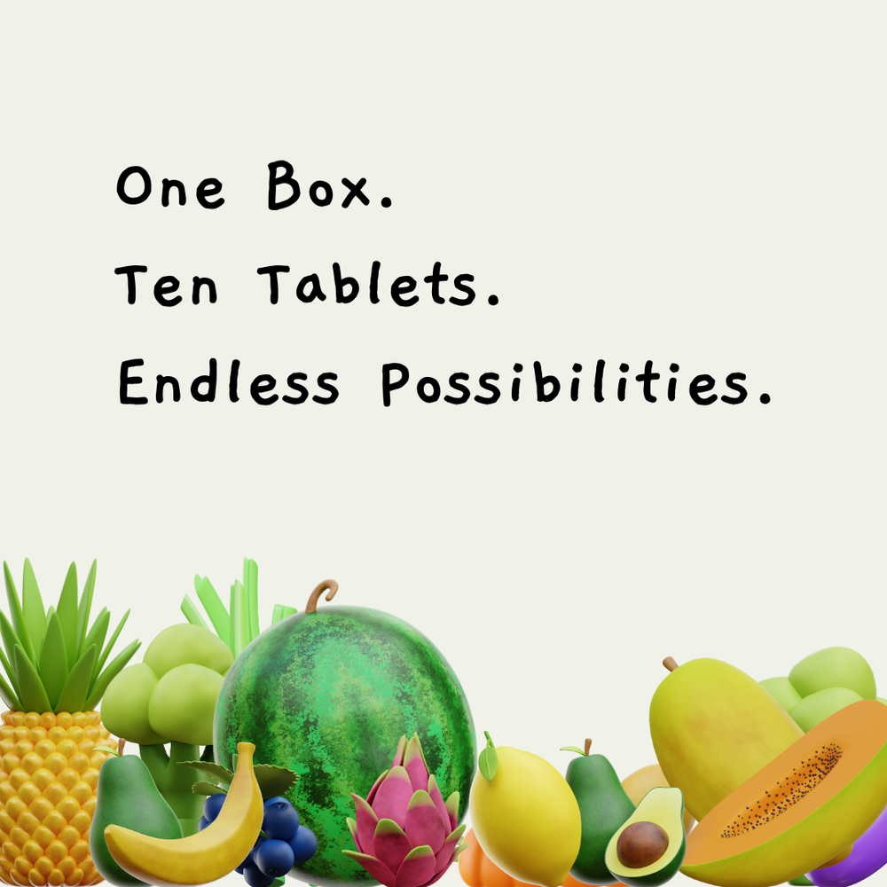Sen Yuh Miracle Fruit Tablets, 10 Count, Turn Sour into Sweet
