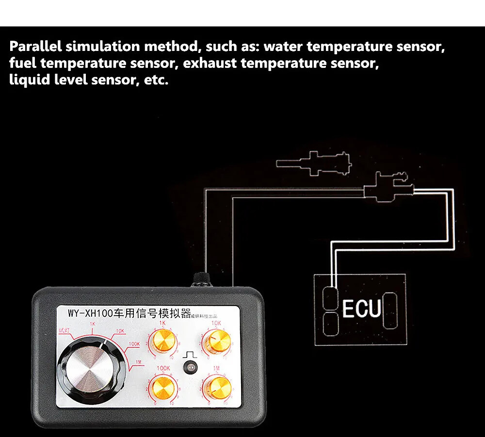 Automobile Signal Simulator Tester Can Test Water/fuel Temperature Sensor