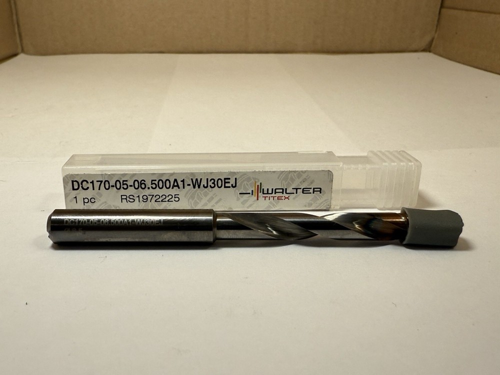 Walter Titex Solid Carbide Drill 6.50mm Carbide DC170-05-06.500A1-WJ30EJ