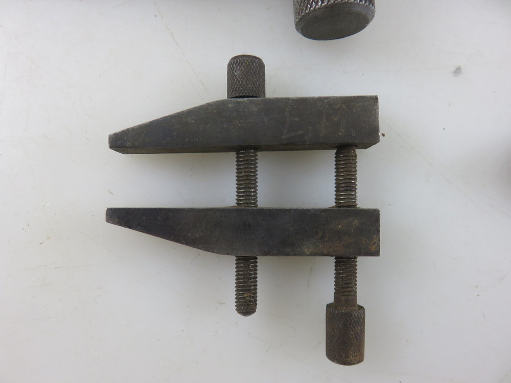 UNBRANDED Adjustable Steel Parallel Clamps 4pc Set Vintage