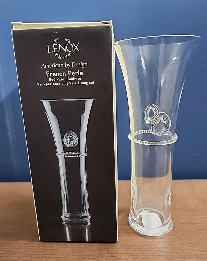 Lenox French Perle Bud Vase