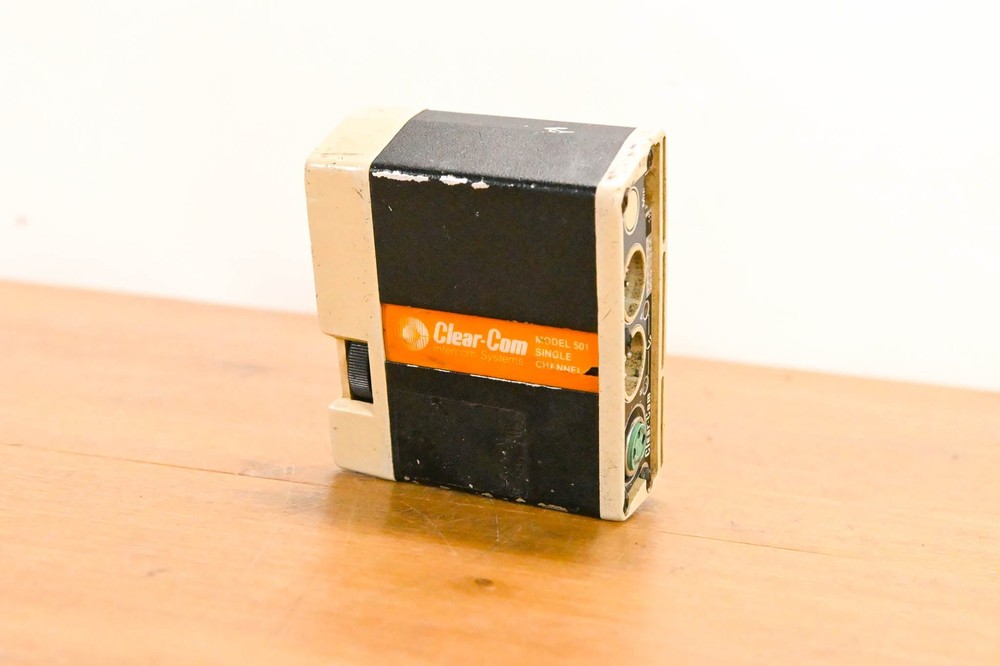 Clear-Com RS-501 Single-Channel Intercom Beltpack CG01Y4S