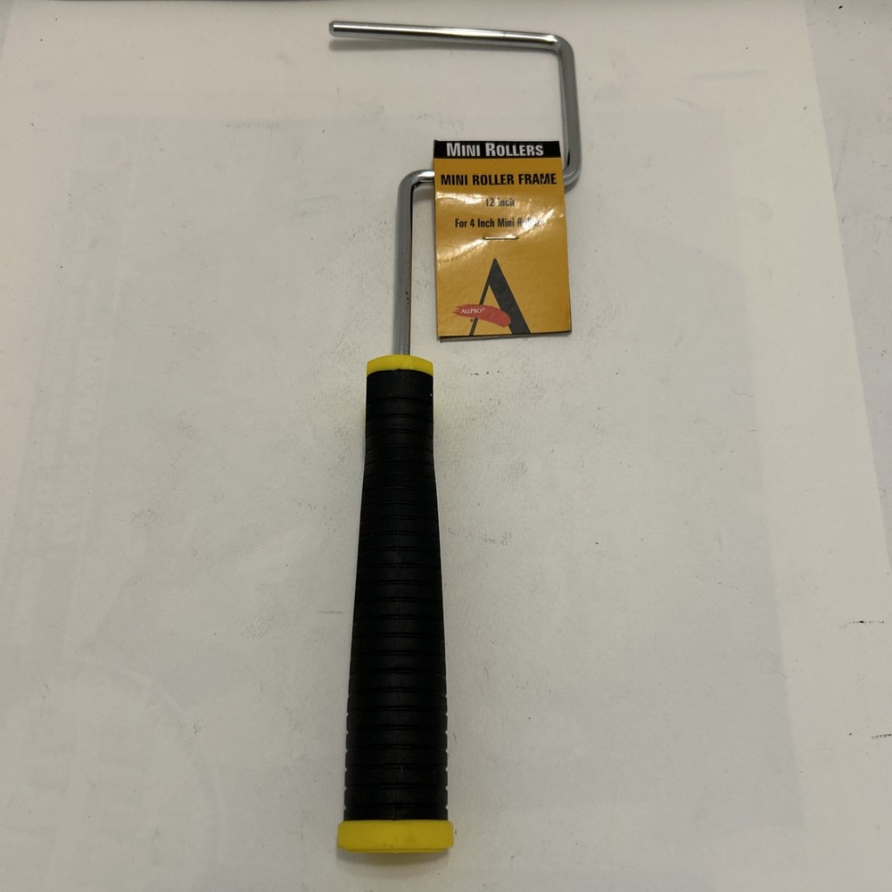 Allpro Mini Paint Roller Frame 12" 7758 For 4” Rollers