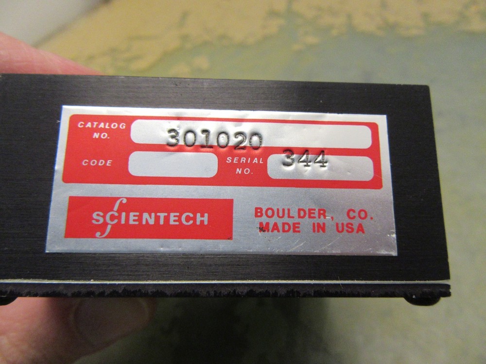 scientech 301020 photodiode detector [2*U-118]