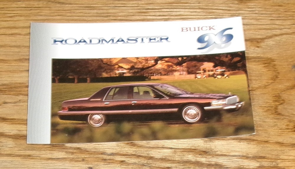 Original 1996 Buick Roadmaster Sedan Postcard 96