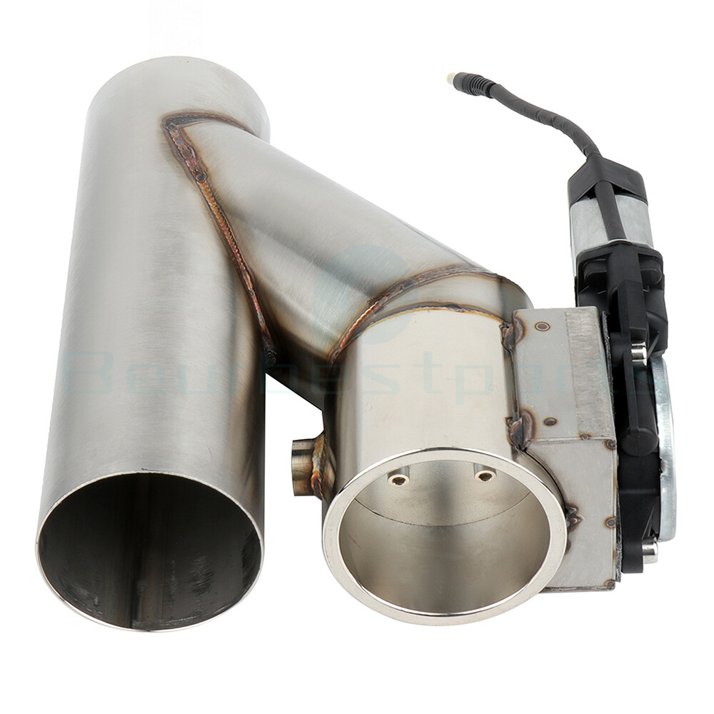 3" 76mm SS Electric Exhaust Pipe Set