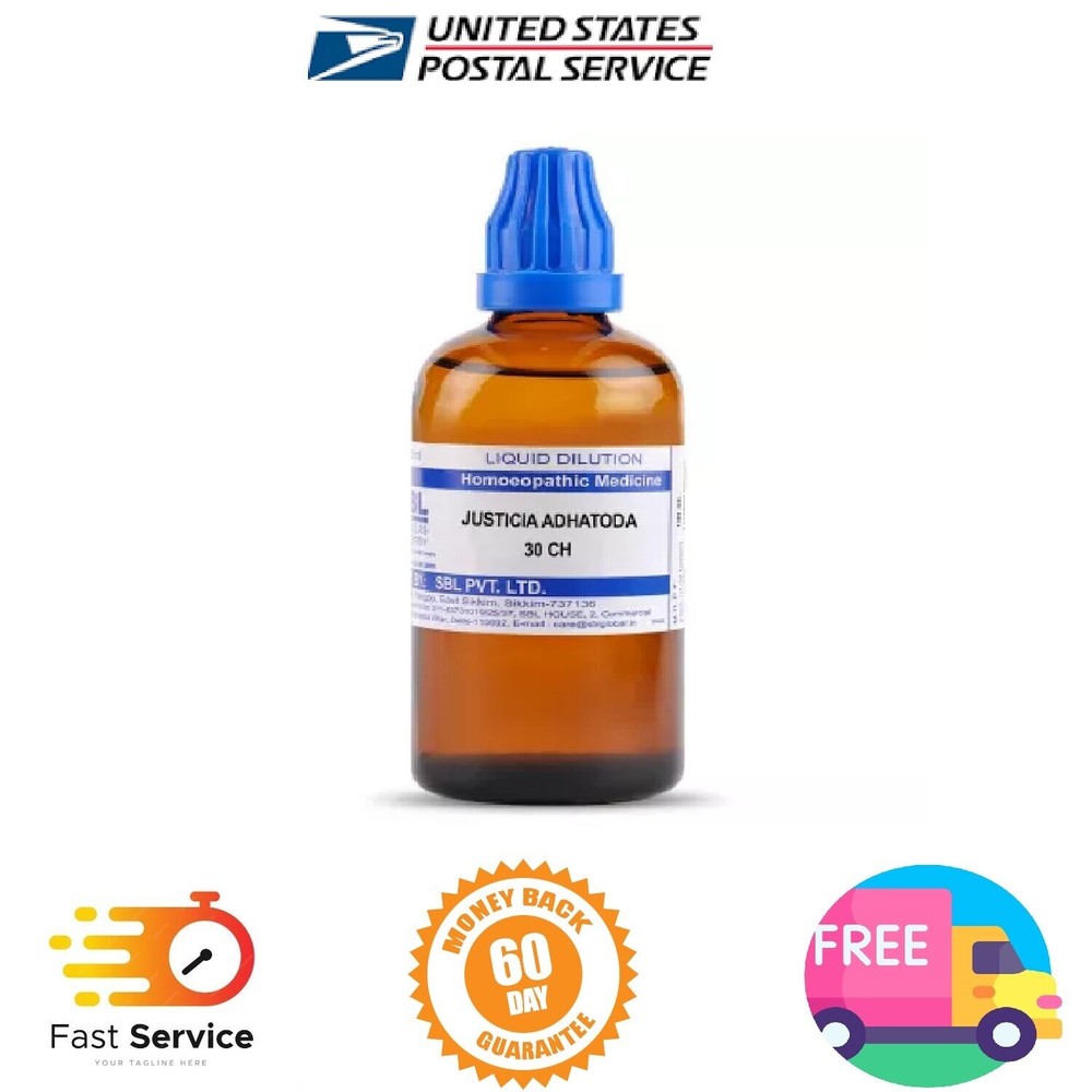 SBL Homeopathic Justicia Adhatoda (30 ML / 100 ML) (Select Potency)