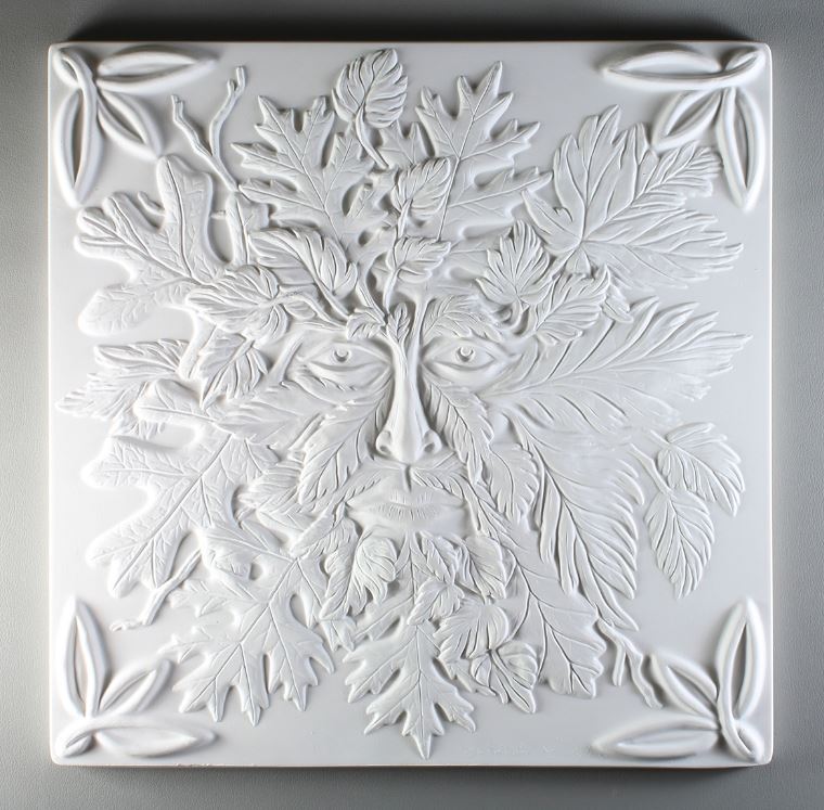 Greenman Texture - Glass Fusing Mold