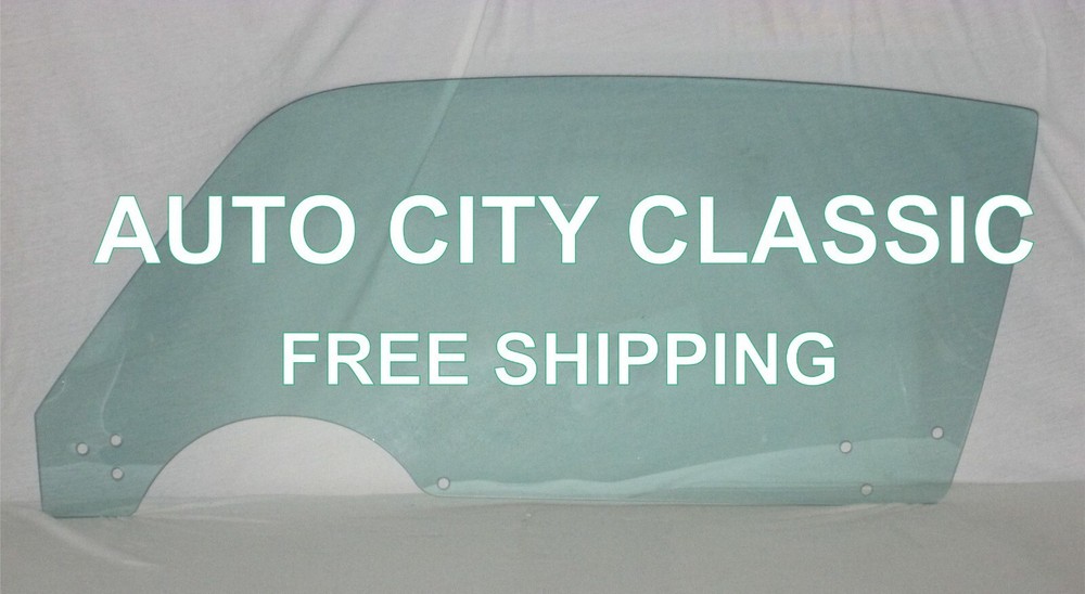1970 - 1981 Camaro Firebird Door Glass Hardtop Left Driver Side Green Window