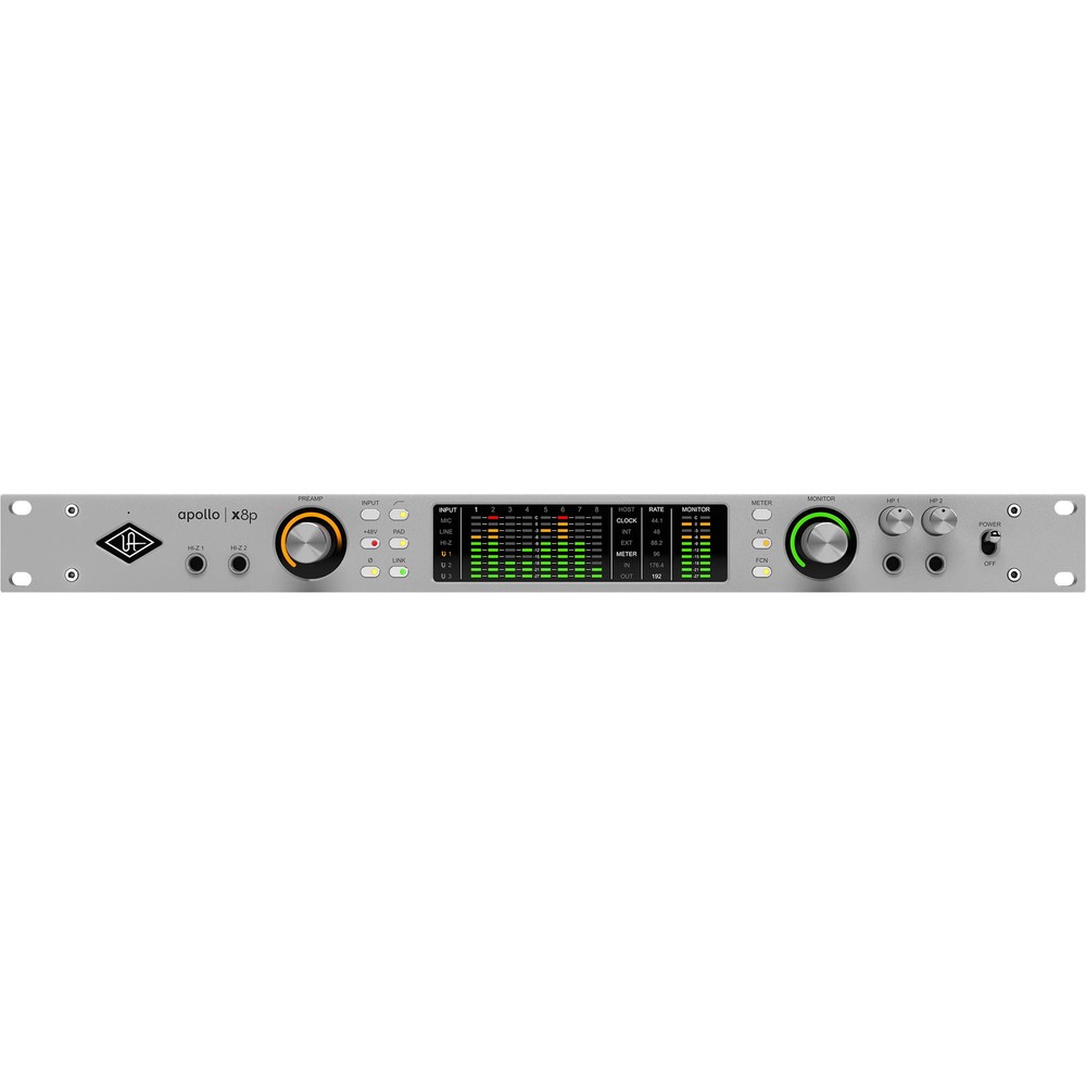 Universal Audio Apollo x8p | Gen 2 Essentials+ Edition Thunderbolt Interface