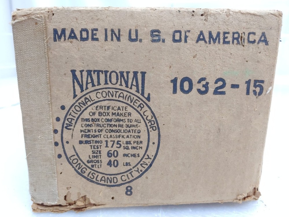 Lionel Trains Postwar 1032 75 Watt Transformer In Original Box & Insert Tested