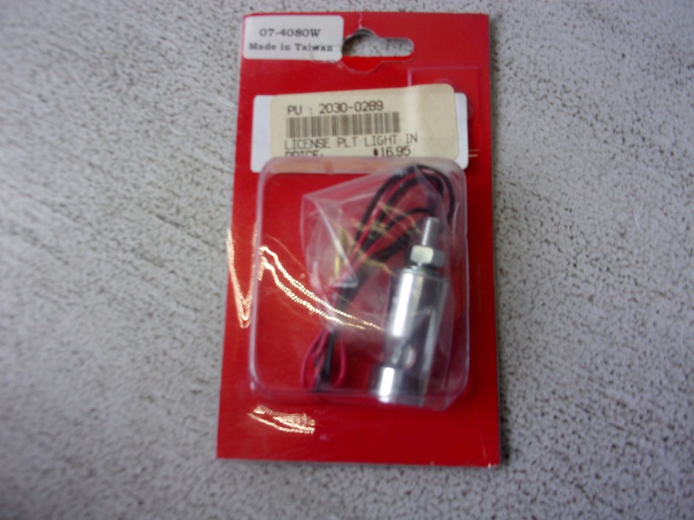 Targa License PLATE Light 2030-0289